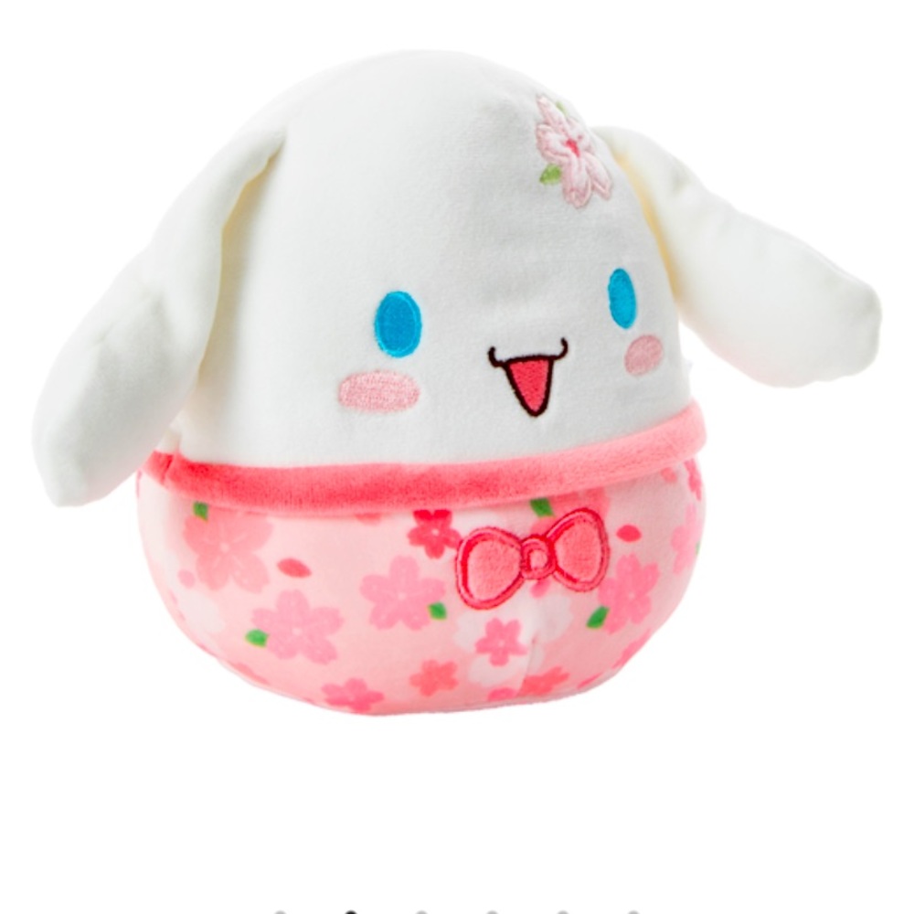 Hello Kitty Cinnamoroll Sakura Squishmallow Plush NWT